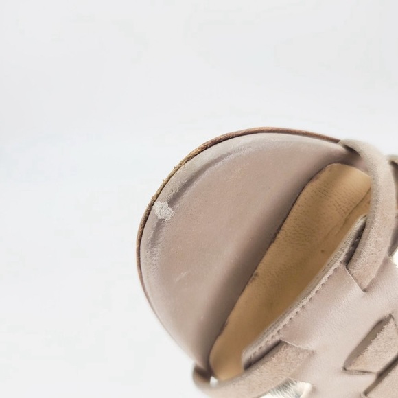 JIMMY CHOO 🤩 Urban Bohemian Caged Strappy Heels. Size 39.5. Perfect sized heel! - Picture 7 of 8